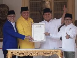 PAN, Golkar, dan PKB Resmi Mendukung Prabowo Subianto dalam Pilpres 2024