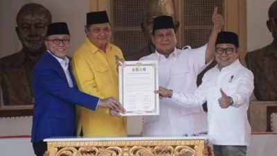 PAN, Golkar, dan PKB Resmi Mendukung Prabowo Subianto dalam Pilpres 2024