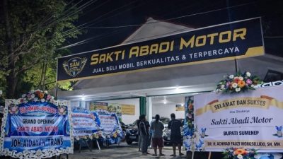 PT Sakti Abadi Motor, Showroom Mobil Bekas Terbesar di Madura