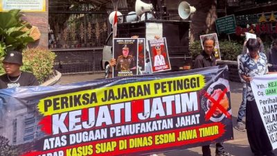 Disebut di BAP Tapi Tak Tersangka, Formajatim Curiga NK Dilindungi Kejati Jatim